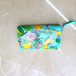 VERA BRADLEY TURNLOCK WALLET